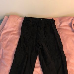 American eagle black cargo pants